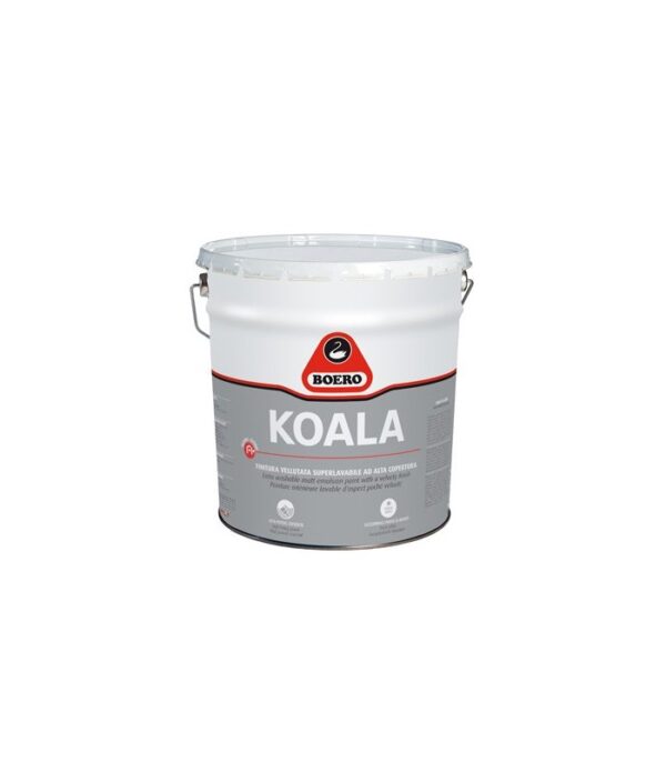 BOERO KOALA IDROPITTURA SUPERLAVABILE VELLUTATA ALTA COPERTURA Bianco