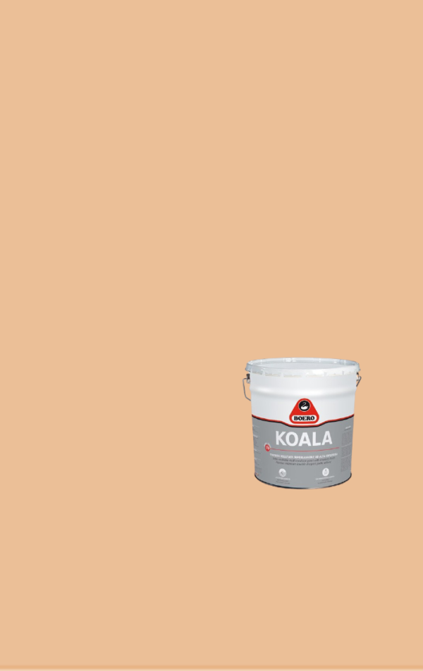 BOERO KOALA IDROPITTURA SUPERLAVABILE VELLUTATA ALTA COPERTURA Ororosso