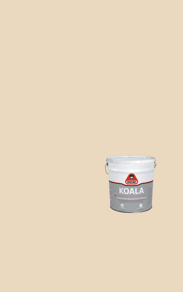 BOERO KOALA IDROPITTURA SUPERLAVABILE VELLUTATA ALTA COPERTURA Bianco panna