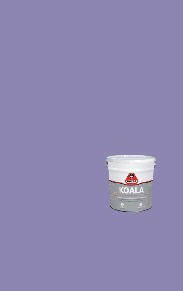 BOERO KOALA IDROPITTURA SUPERLAVABILE VELLUTATA ALTA COPERTURA Violetta