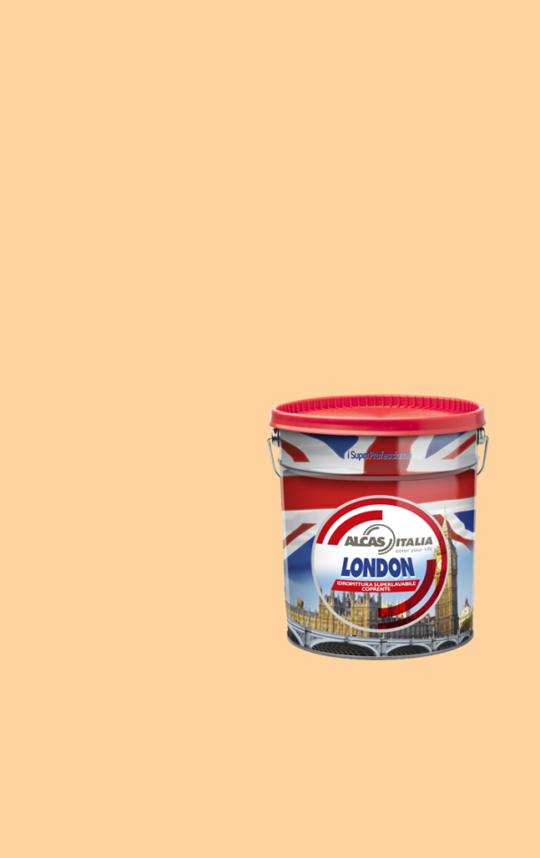 ALCAS LONDON PITTURA SUPER LAVABILE OTTIMO POTERE COPRENTE 1L 5L 14L Sorbetto