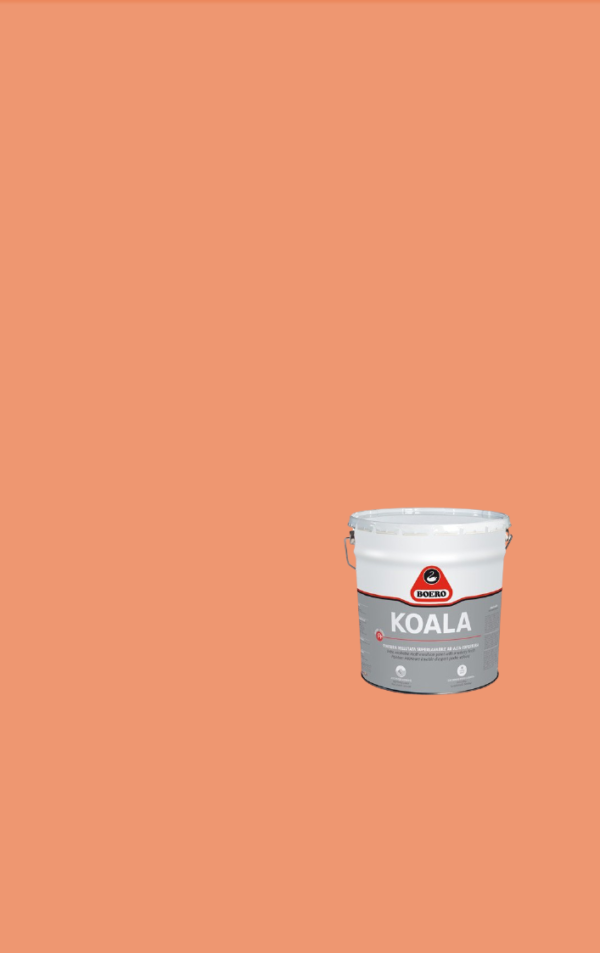 BOERO KOALA IDROPITTURA SUPERLAVABILE VELLUTATA ALTA COPERTURA Salmone