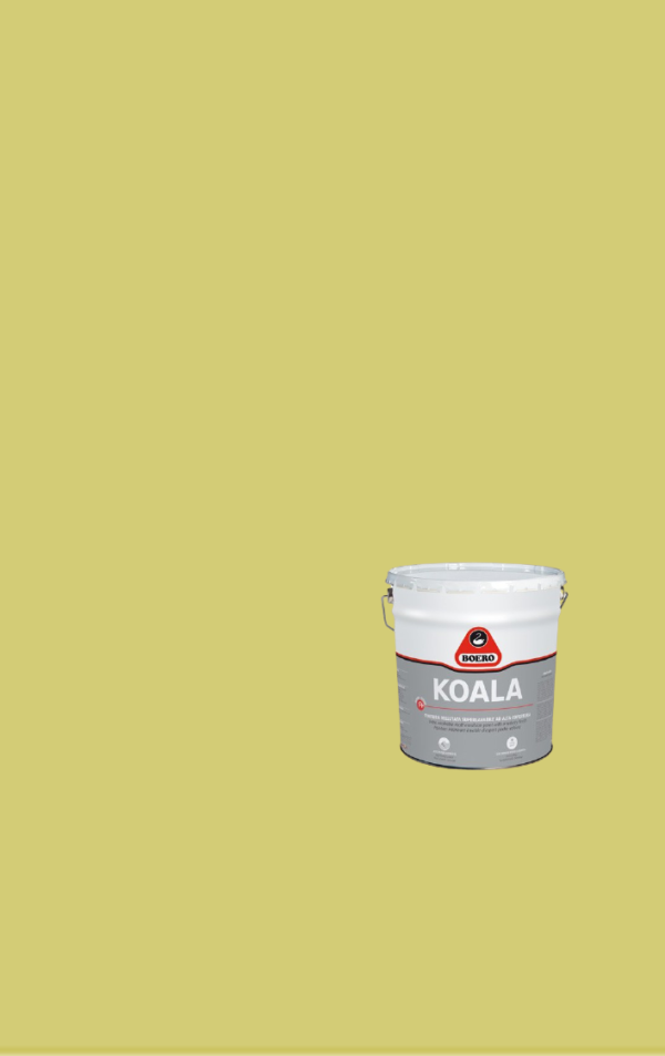 BOERO KOALA IDROPITTURA SUPERLAVABILE VELLUTATA ALTA COPERTURA Giallo estate