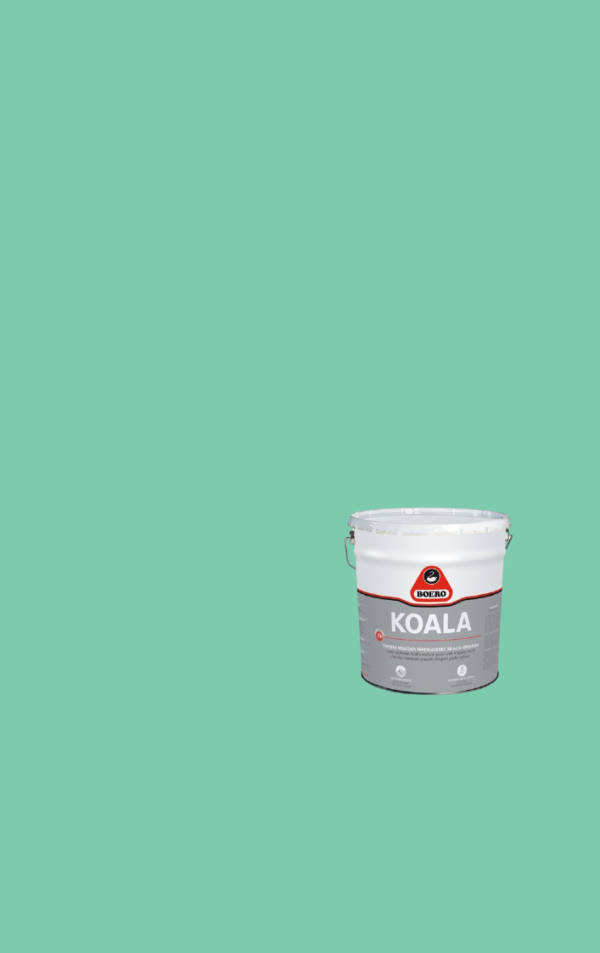 BOERO KOALA IDROPITTURA SUPERLAVABILE VELLUTATA ALTA COPERTURA Menta piperita