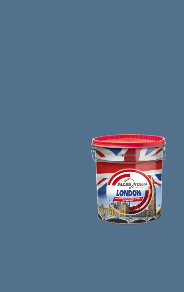 ALCAS LONDON PITTURA SUPER LAVABILE OTTIMO POTERE COPRENTE 1L 5L 14L Carta zucchero