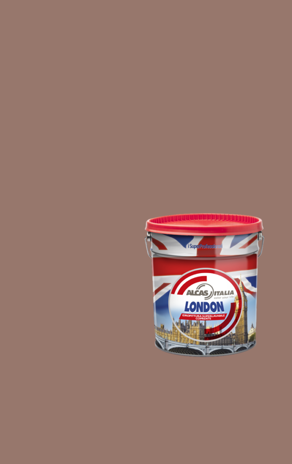 ALCAS LONDON PITTURA SUPER LAVABILE OTTIMO POTERE COPRENTE 1L 5L 14L Biscotto