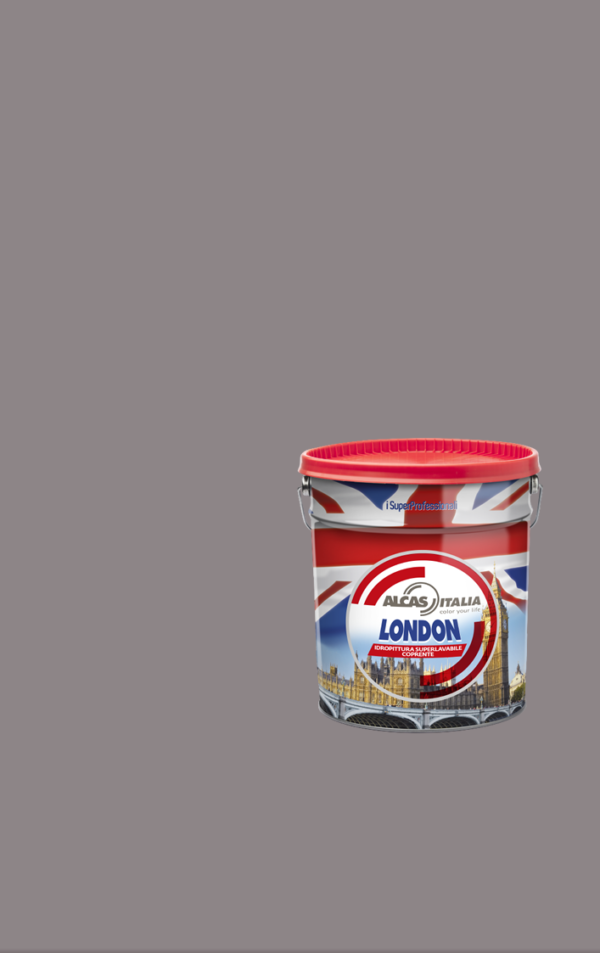 ALCAS LONDON PITTURA SUPER LAVABILE OTTIMO POTERE COPRENTE 1L 5L 14L Argilla