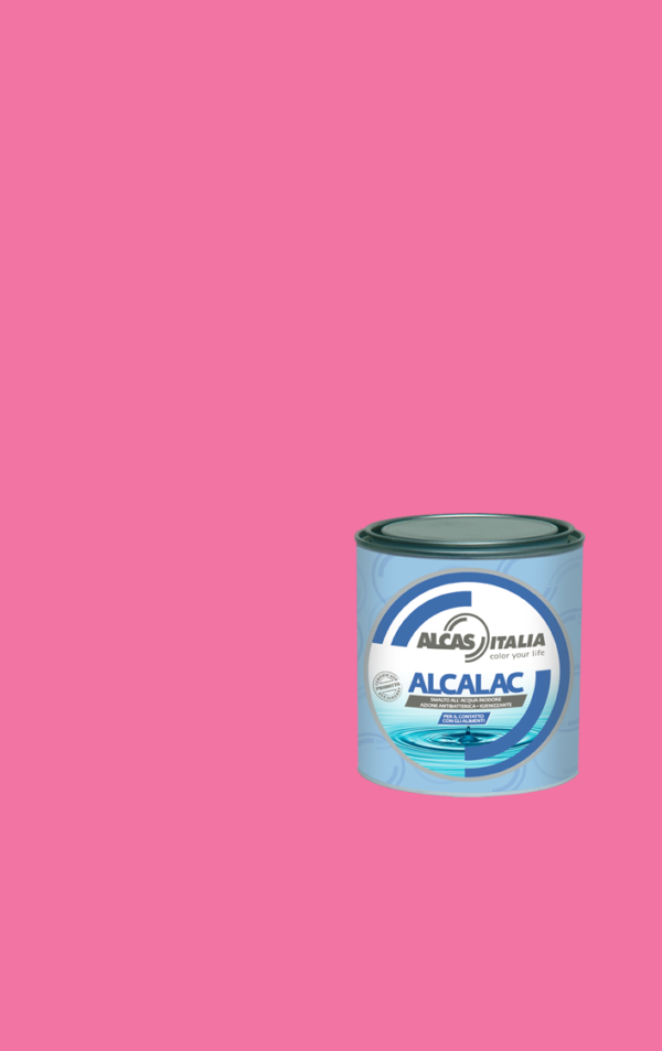 Smalto acrilico all’acqua Alcalac Lucido Hotpink