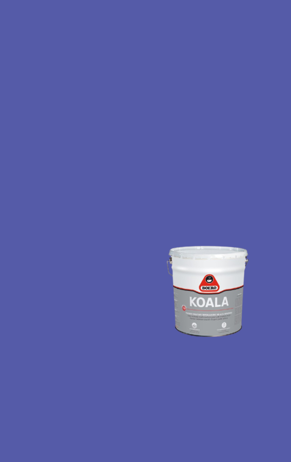 BOERO KOALA IDROPITTURA SUPERLAVABILE VELLUTATA ALTA COPERTURA Viola intenso