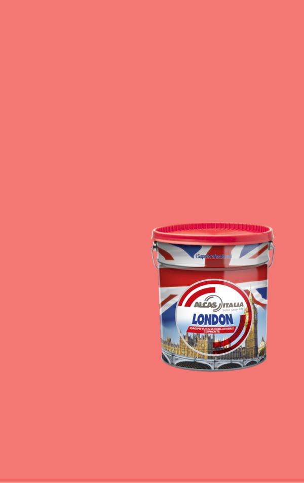 ALCAS LONDON PITTURA SUPER LAVABILE OTTIMO POTERE COPRENTE 1L 5L 14L London Astice