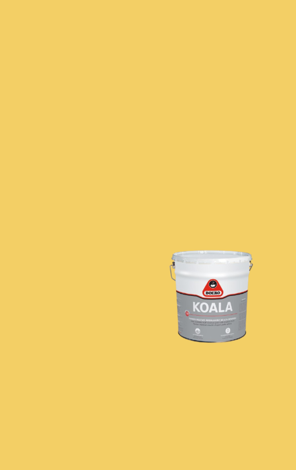 BOERO KOALA IDROPITTURA SUPERLAVABILE VELLUTATA ALTA COPERTURA Limoncello