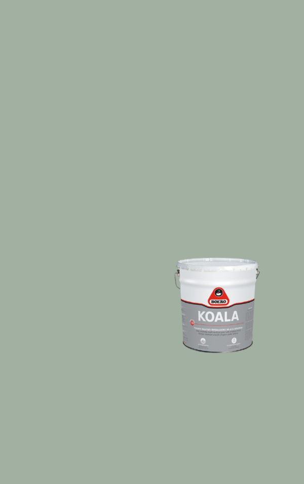 BOERO KOALA IDROPITTURA SUPERLAVABILE VELLUTATA ALTA COPERTURA Verde alga