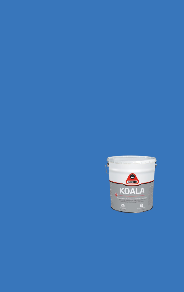 BOERO KOALA IDROPITTURA SUPERLAVABILE VELLUTATA ALTA COPERTURA Blu reale