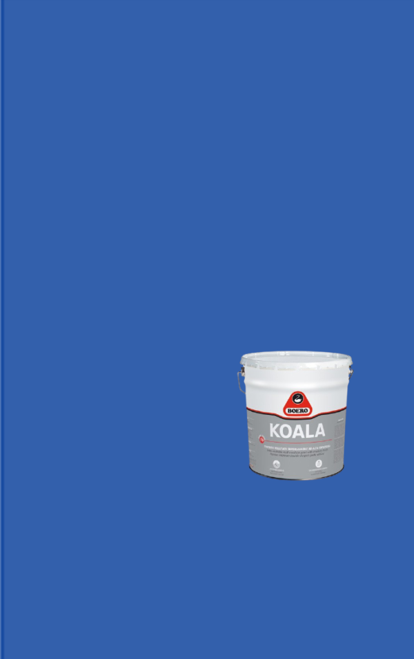 BOERO KOALA IDROPITTURA SUPERLAVABILE VELLUTATA ALTA COPERTURA Blu avio