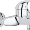 Grohe 32743000 Euroeco Miscelatore Monocomando per Vasca-Doccia, Cromo