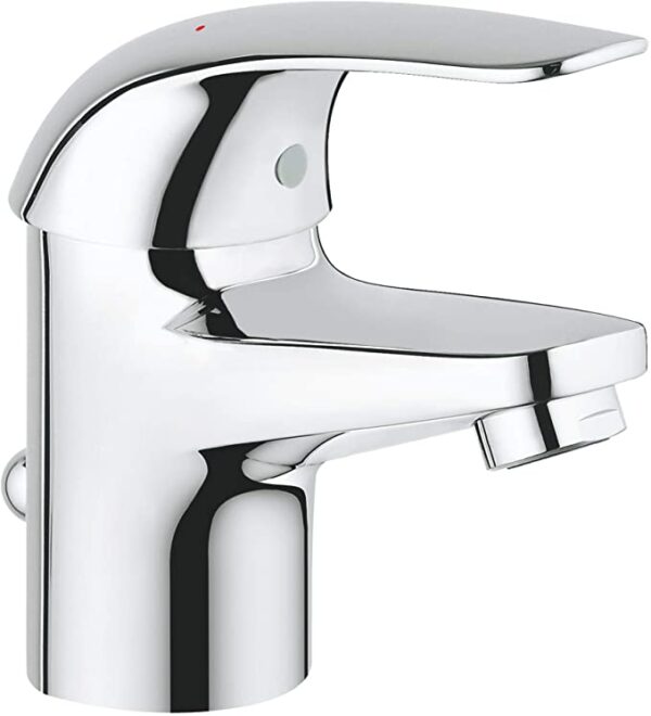 Grohe Euroeco 23262000 Miscelatore Monocomando per Lavabo, Taglia S, Cromo